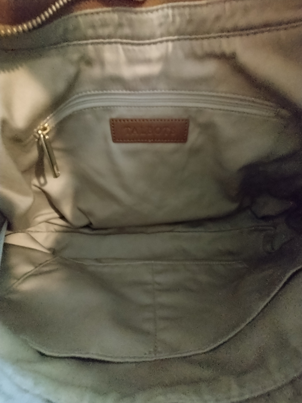 Talbots Equestrian Horsebit Style Quilted Genuine Leather Shoulder Bag - Picture 12 of 15